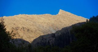 A 19th century climb to Sawtooth Peak